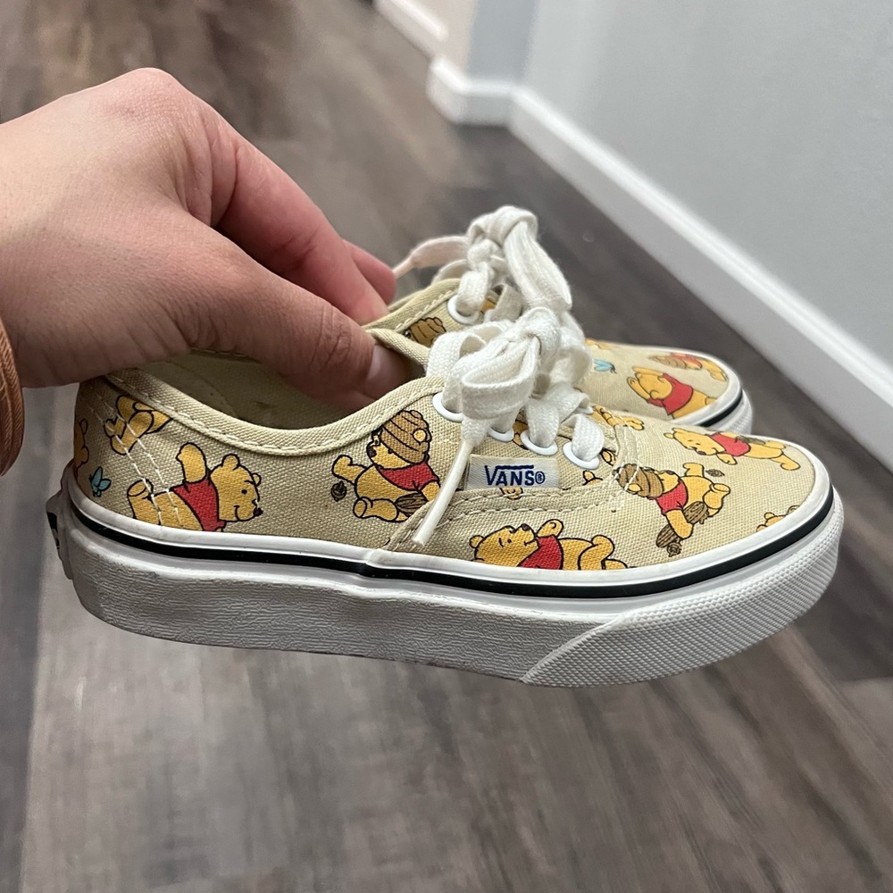 Vans Cream and White Winnie the Pooh Shoes - Picture 7 of 7